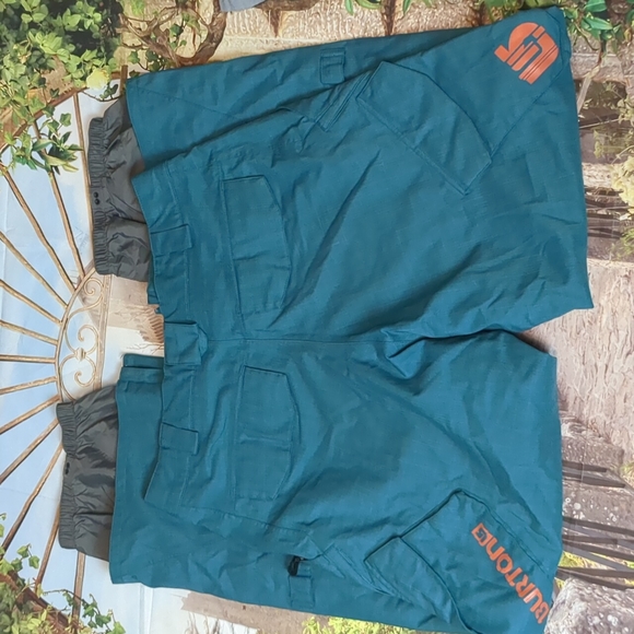 Burton dry ride dark teal snow pants size small - Picture 6 of 9